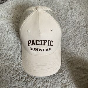 pacsun beige hat